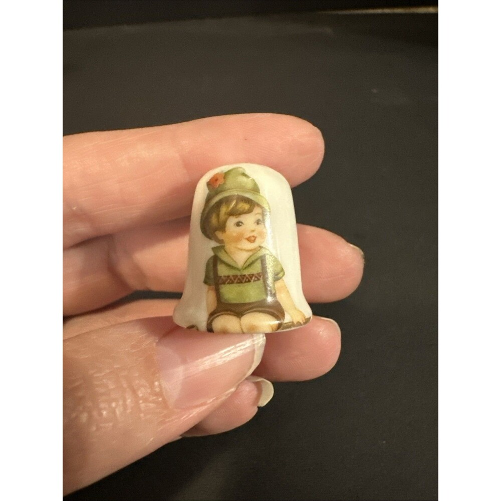 Life Is Filled With Simple Joys / Little Boy Thimble